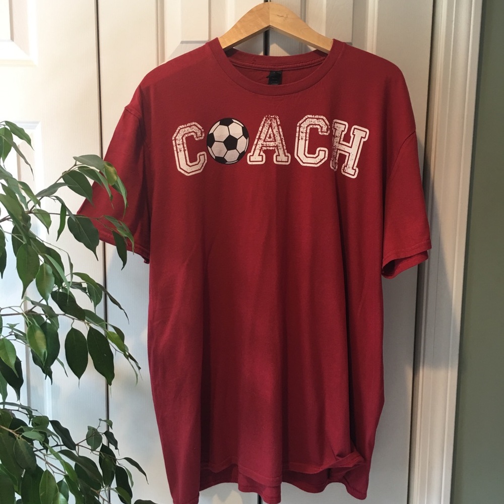 Anvil men’s Soccer Coach t-shirt